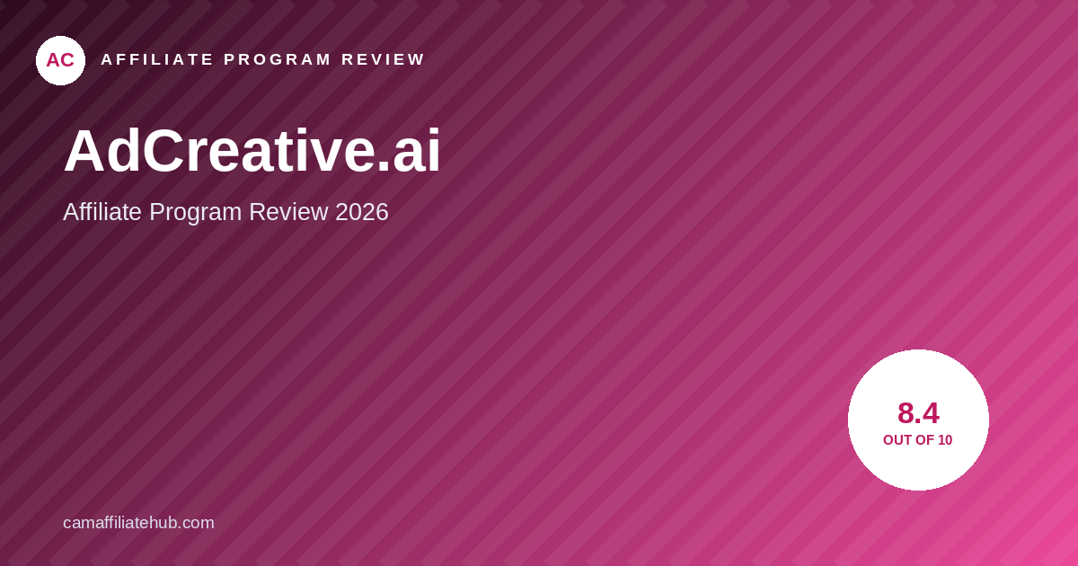 AdCreative.ai Affiliate Program Review 2026
