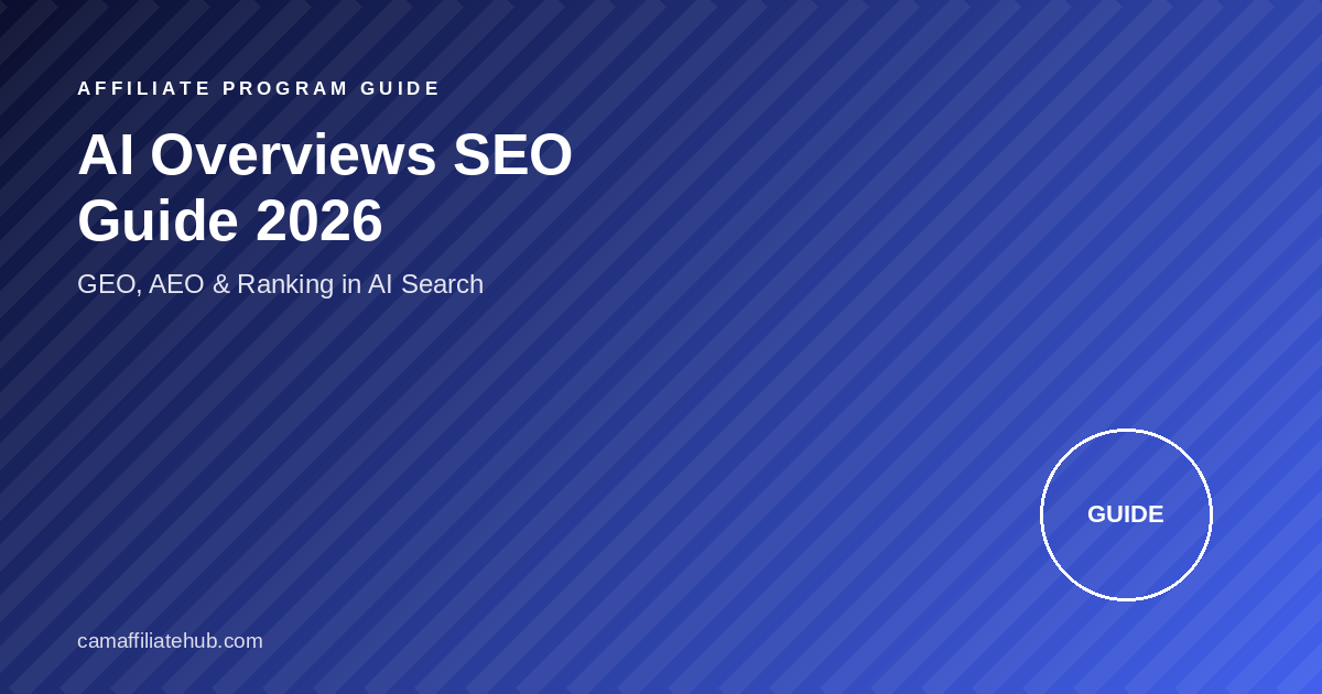 AI Overviews SEO Guide 2026