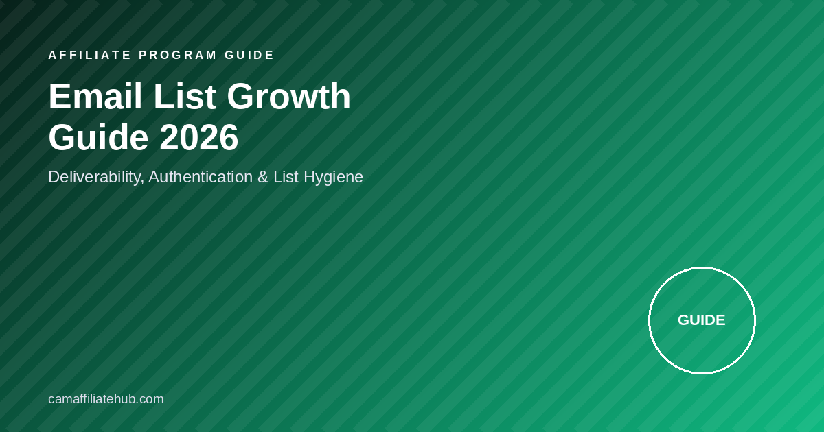 Email List Growth Guide 2026