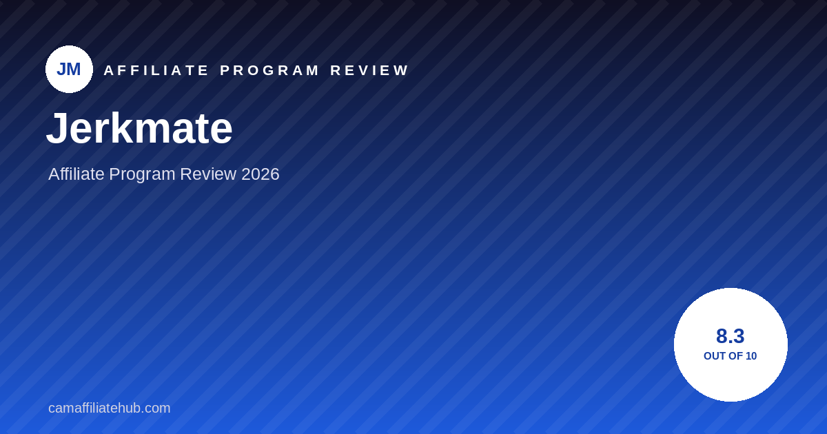 Jerkmate Affiliate Review 2026